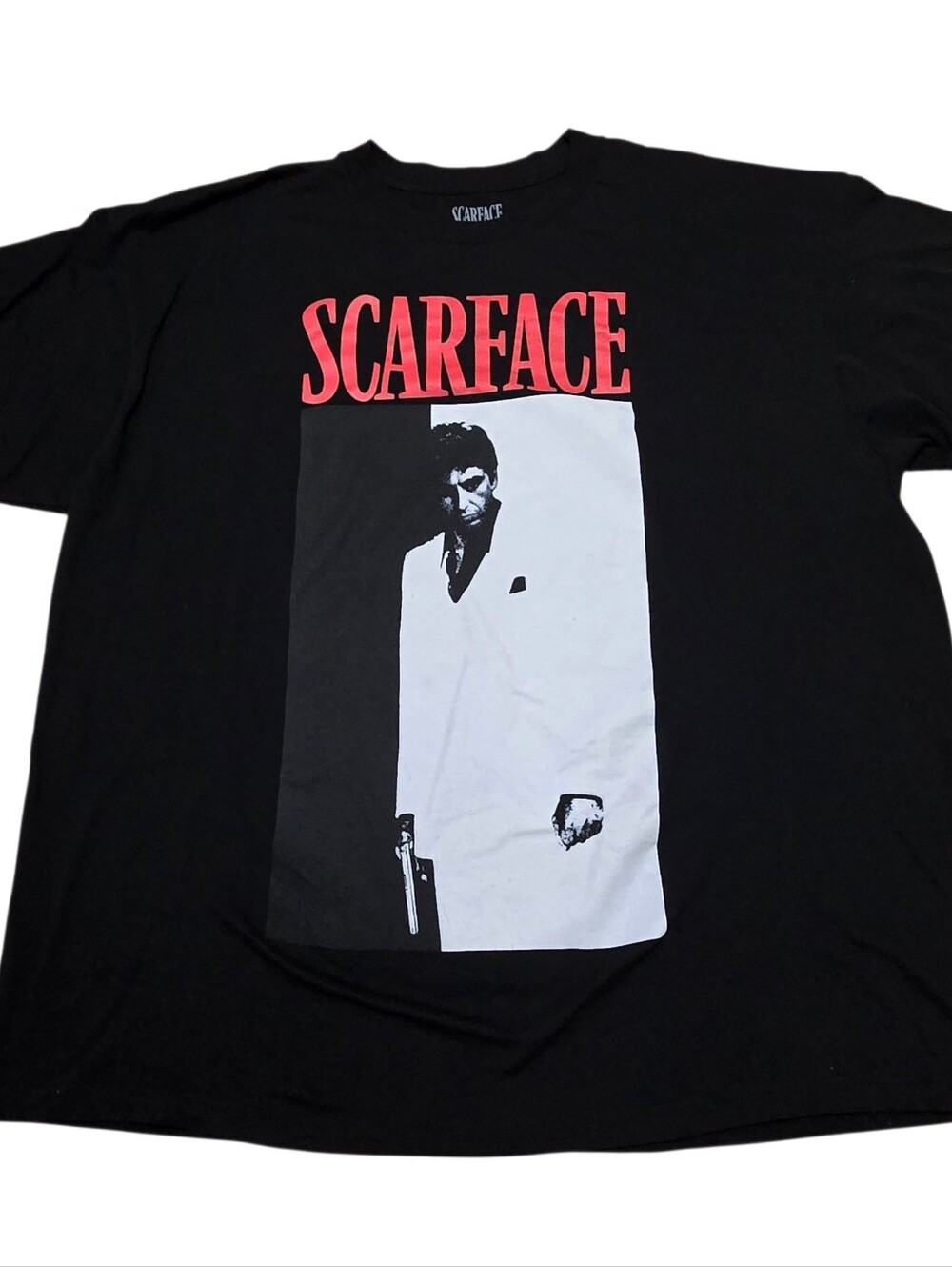 Scarface T Shirt Men's 3XB / 3XL, Tony Montana Al Pacino Black, Big & Tall